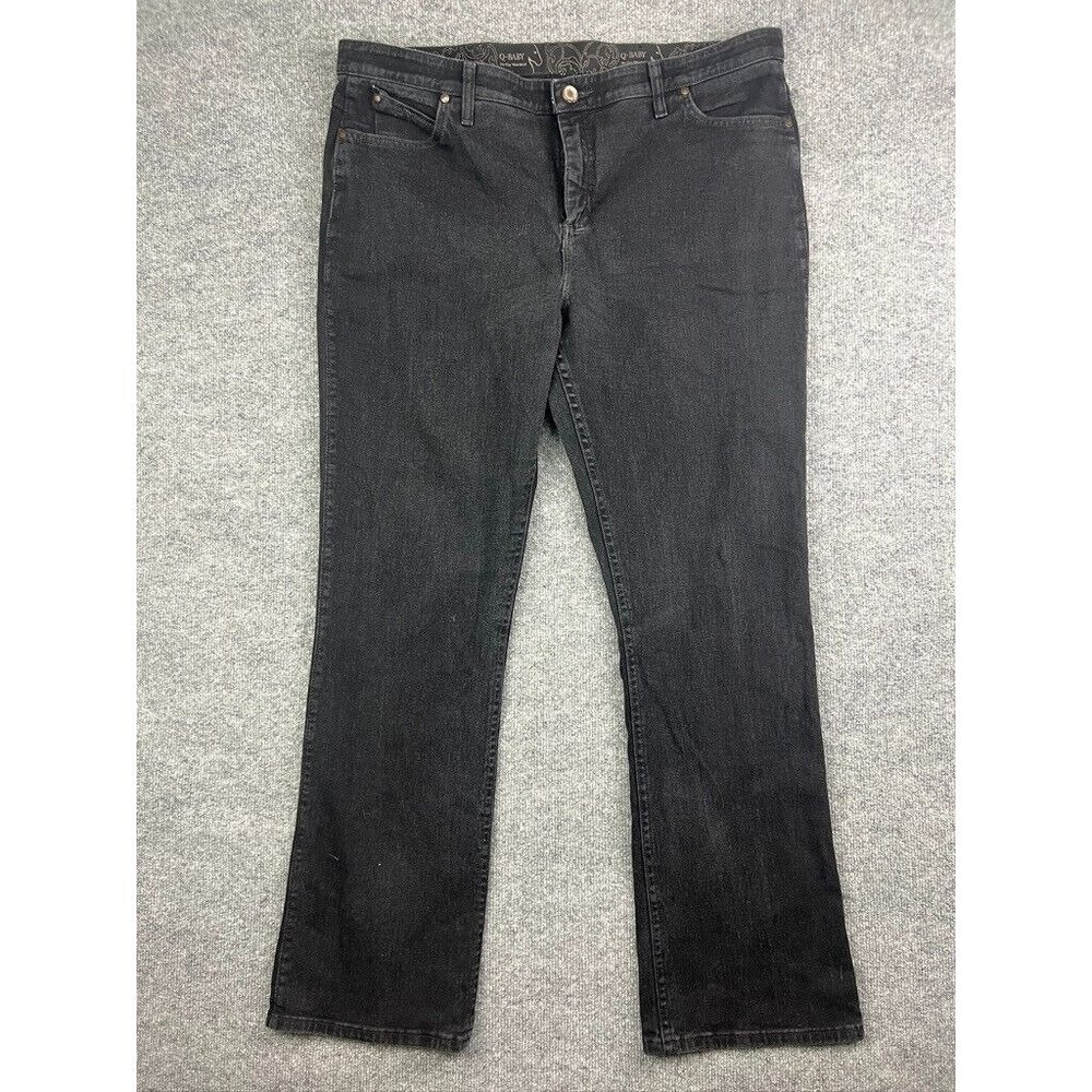 Wrangler Women's Straight Leg Jeans in Black